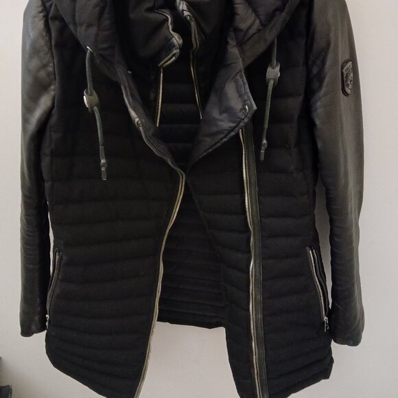 Rudsak Leather Lightweight Down-Filled Jacket - Picture 3 of 11